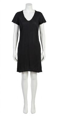NEW GIGI MODA maglietta mini dress in black